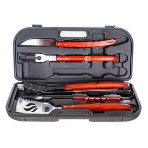 Set gril Happy Green BBQ, în servietă imagine