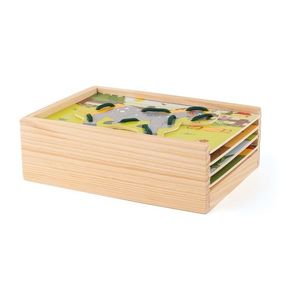 Cutie de quilting Woody Box Animale imagine