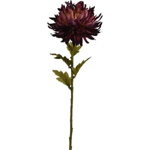 Floare artificială Crizantemă 62 x 18 cm, violet imagine