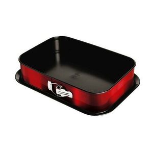 Formă 3 în 1 Berlinger Haus Burgundy Metallic Line, cu suprafață non-aderentă, 39 x 27 x 7, 5 cm imagine