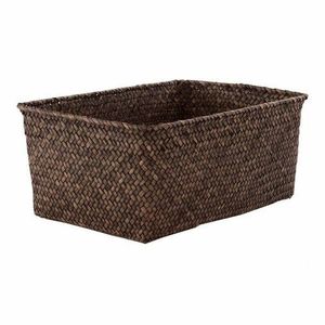 Compactor Coș împletit manual KITO 30 x 20 x 13 cm, maro, maro imagine