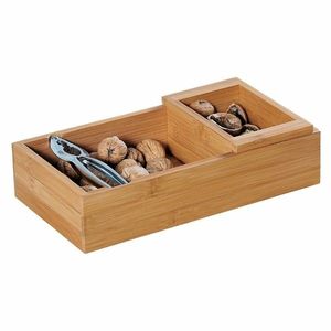 Kesper 62830 Bol pentru nuci cu spărgător, pătrat, 30 x 16 x 7, 5 cm imagine