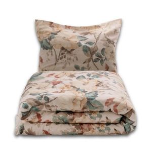 Lenjerie de pat din bumbac și in Rose, 160 x 200 cm, 2 buc. 70 x 80 cm imagine