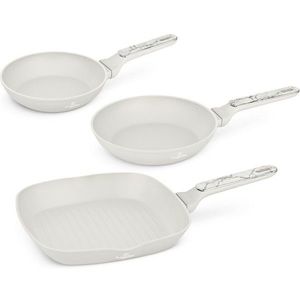 BerlingerHaus Set de tigăi cu suprafață din titan Sahara Marble, 2+1 buc. imagine