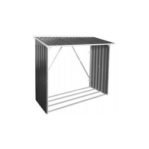 Duramax Adăpost din tablă pentru lemne, antracit imagine
