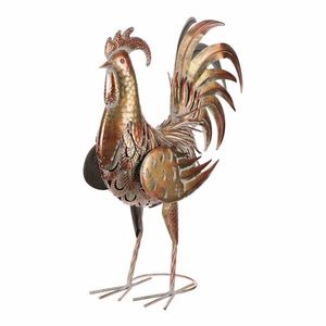 Decorație metalică pentru grădină Cocos, cupru, 39 x 16 x 53 cm imagine