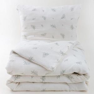 Lenjerie de pat din muselină Matex Olivka, 140 x 200 cm, 70 x 90 cm imagine