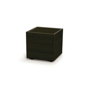 Ghiveci MADERA SQUARE ECO WOOD 38, 5 cm , maroînchis, maro închis, L imagine