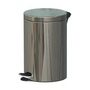 Alda Coș de gunoi cu pedală Freedom Fresh 12 l, oțel inoxidabil lucios, inox lucios, 12 l imagine