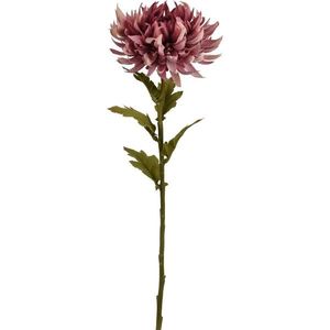 Floare artificială Crizantemă 62 x 18 cm, rozvechi imagine