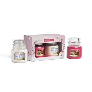 Yankee Candle Set cadou de Crăciun cu 2 lumânări medii Classic imagine