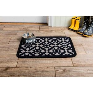 Covoraș pentru castron PET REBELLION Dinner Mate Victorian Tile, 40 x 60 cm imagine