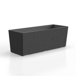 Jardinieră decorativă Gardenico Florence Stone antracit, 50 cm, antracit, 50 cm imagine