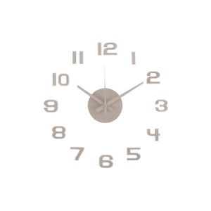 Karlsson 6001WG ceas autoadeziv de design, gri, diametru 40 cm imagine