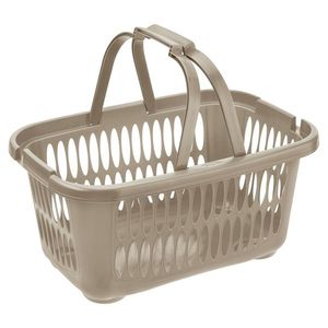 Tontarelli Coș pentru rufe curate COVER LINE cumâner 19, 4 l, maro, maro imagine