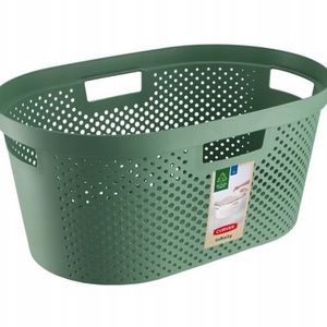 Curver Coș pentru rufe curate Infinity 39 l, verde, verde imagine