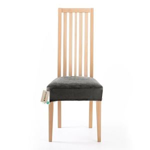 Restilo Husă elastică pentru scaun Sento gri închis, 40 x 40 + 5 cm, gri închis imagine