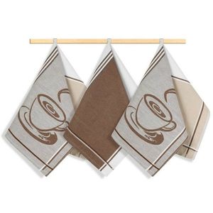 Bellatex Șervețel de bucătărie Espresso, 50 x 70 cm, set de 3 bucăți imagine
