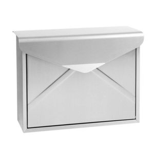 Cutie poștală Monza din oțel inoxidabil, argintiu imagine
