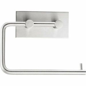 Suport autoadeziv pentru hârtie igienică, SAPHO 33207, oțel inoxidabil periat imagine