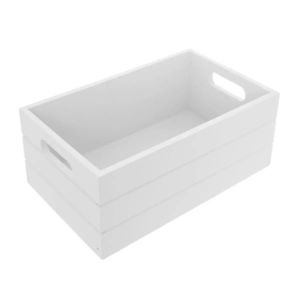 Cutie din lemn Orion, albă, 31 x 21 x 13 cm imagine