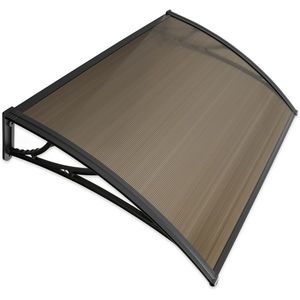 Copertină pentru ușă Aldotrade 150 x 100 cmLagrada, maro imagine