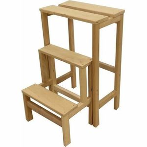 Compactor Trepte decorative din lemn, 37 x 23 x 60cm imagine