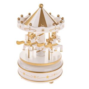 Carusel cu căluți, 18 cm, auriu, auriu imagine