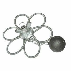 Rozeta de șemineu 200 mm reglabilă, 6 arcuri cu ponderi imagine