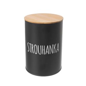 Doză metalică pentru pesmet Orion BLACK imagine