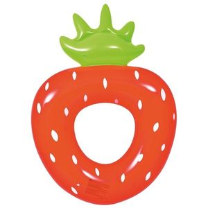 Vetro-Plus Inflatable Ring Strawberry, 101 x 76 cm imagine