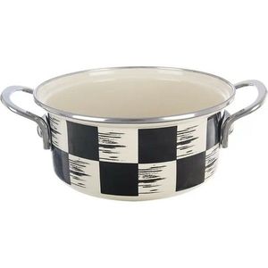 Orion Casserole smaltată Șah Lem, 1, 6 l, diametru18 cm, diam. 18 cm imagine
