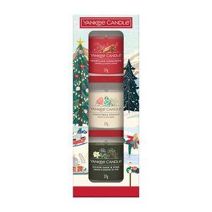 Yankee Candle Set cadou cu 3 lumânări votive din sticlă Christmas Classics 2025 imagine