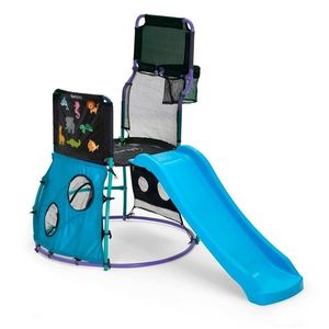 Plum Centru multifuncțional de grădină cu tobogan6 în 1 imagine