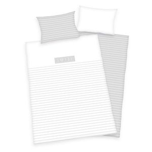 Lenjerie de pat din bumbac, pentru copii, I love you, 100 x 135 cm, 40 x 60 cm imagine