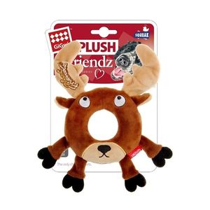 GiGwi Jucărie care scârțâie pentru câini PlushFriendz ren, 20 x 19 x 2, 5 cm imagine