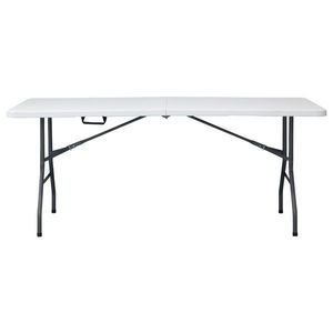 Autronic Masă de grădină, metal, plastic, alb, AZ-K 1002 WT imagine