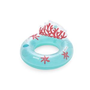 Bestway 43730 Inflatable ring Coral Bliss, diameter 107 cm imagine