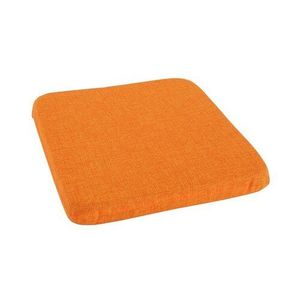 Pernă de scaun B.E.S. Petrovice cu șnururi, portocaliu, 40 x 40 cm, portocaliu imagine