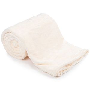 Pătură Matex Plain crem, 150 x 200 cm, crem deschis imagine