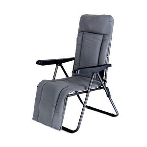 Scaun de grădină pliabil Happy Green Manilla74 x 57 x 106 cm, gri imagine