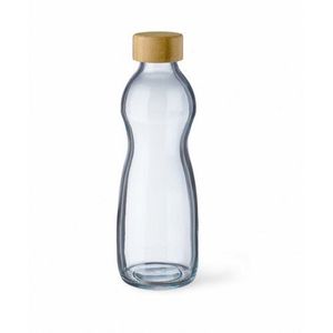 Simax 10100/LB sticlă pentru băuturi cu capac dinbambus Pure Bottle 0, 75 l imagine