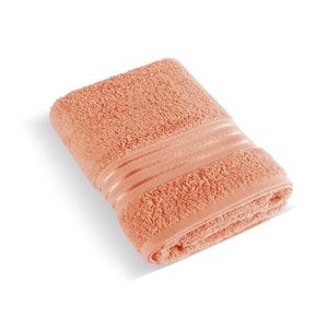 Prosop frotir Bellatex colecția Linie somon, 50 x 100 cm, somon, 50 x 100 cm imagine