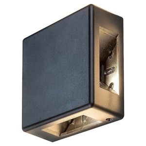 Lampă LED murală Rabalux 7317 Lippa, de exterior, negru imagine