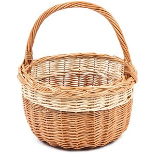 Coș de răchită de cumpărături Bolero, diam. 27 cm imagine