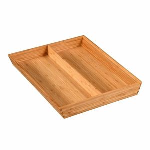 Kesper 58086 Set de tacâmuri din bambus, 2compartimente, 35 x 43 x 5 cm imagine