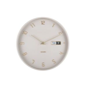 Ceas de perete Karlsson 5953WG de design 30 cm , gri, gri imagine