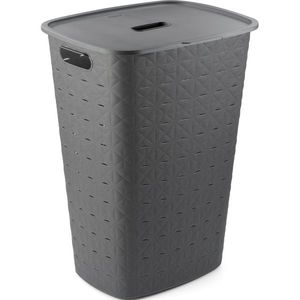 Curver Coș pentru rufe murdare Softex 56 l, griînchis, gri închis imagine