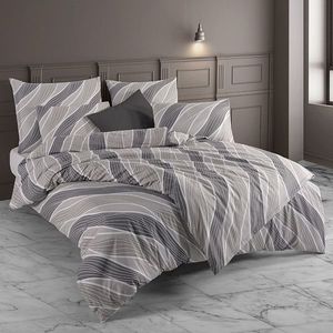 BedTex Lenjerie de pat din bumbac Talia, 160 x 200 cm, 2 x 70 x 80 cm, 160 x 200 cm, 2 buc. 70 x 80 cm imagine