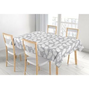 Față de masă Bellatex Adela Pene gri, 100 x 100cm, 100 x 100 cm imagine
